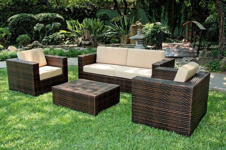 Garden chairs/rattan sofa sets/dining tables/UPVC outdoor furniture 14