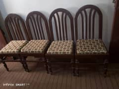 wooden chairs