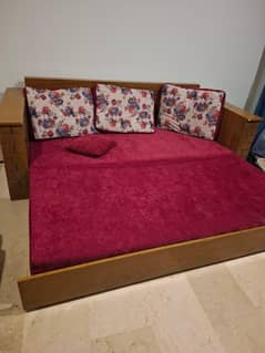double sofa cum bed