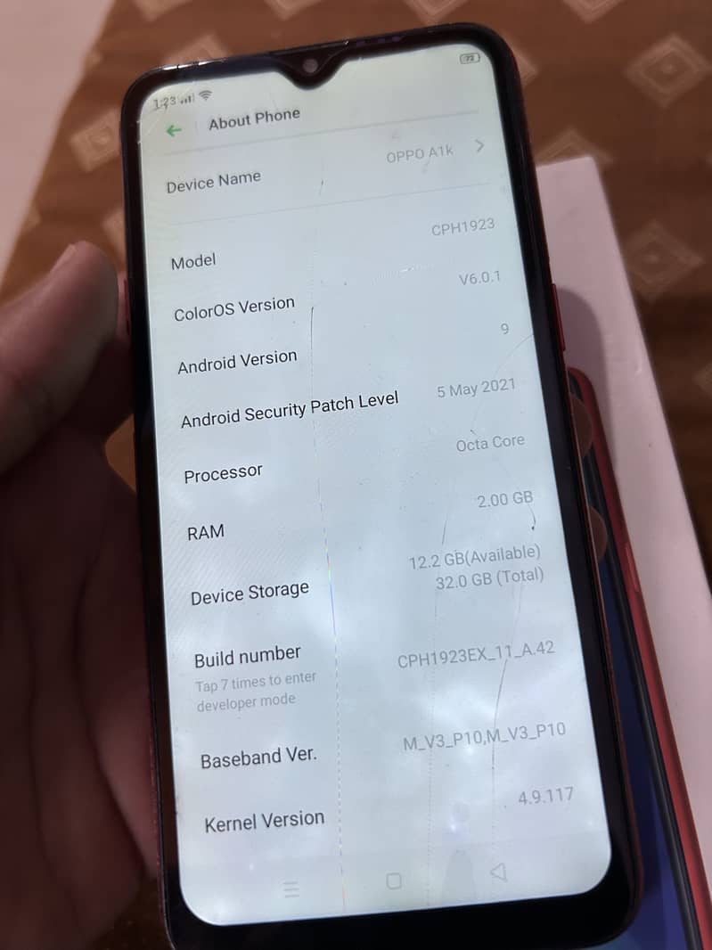 Wrong by mistake message on other 5