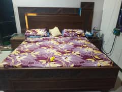 wooden king size bed room set