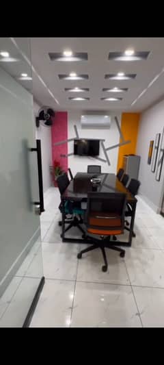 Fully Furnished Office available For Rent Best For Multinational Campines etc