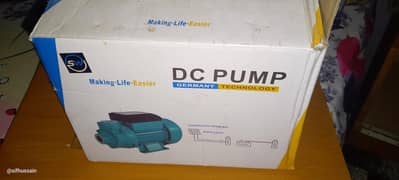12v DC pump sale for almost new only 1 time checking
