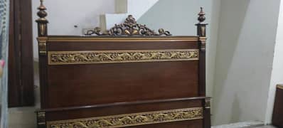 used bed original wooden