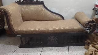 Wooden couch