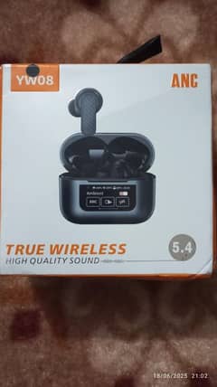 Brand New Boxpack New2025LCD earbuds new edition active noise cancel