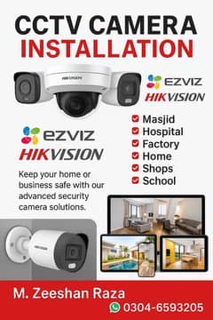 CCTV camera installation & Maintenance