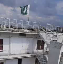 AJK Flag Outdoor & Indoor Flag & Pole for Executive and Table Flag ,