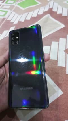 Samsung A71 8/128gb with box no fault sealed set