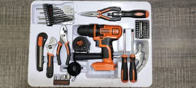 Black n decker 68 pieces tool kit