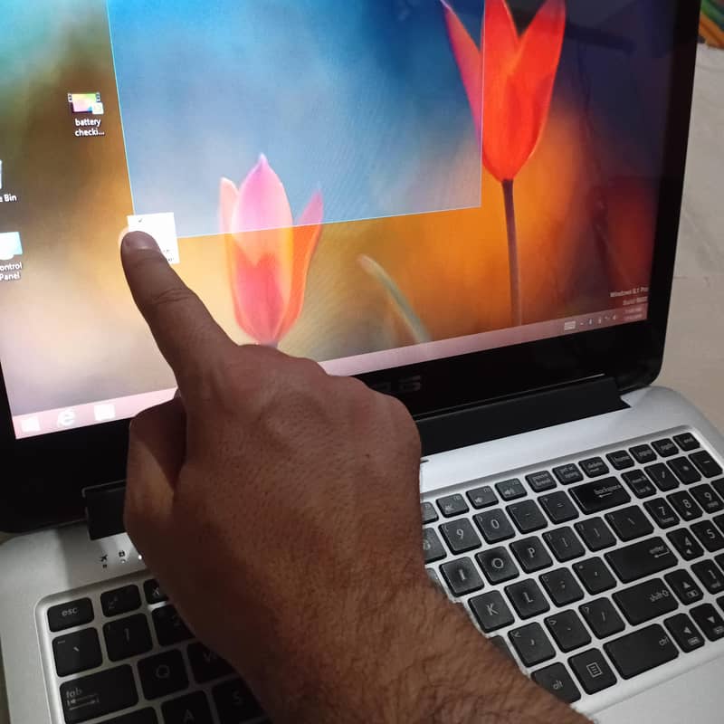 Asus touch screen laptop, 360 deegre 8