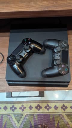 PS4 slim 3tb 60 plus games genuine condition  with box price fnf