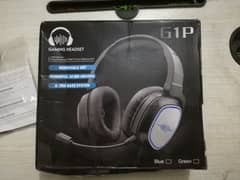 G1p Gaming Headphone With all accessories and box !0/10 Condition.