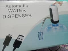 Water dispenser, Automatic water dispenser, rechargable water dispens