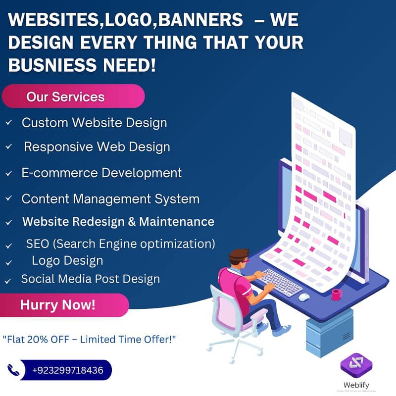 Complete Web development service in just 7999 1