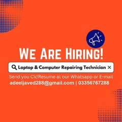 Computer & Laptop Repair Technician