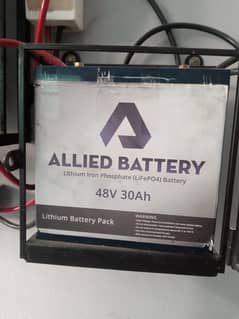 Lithium ion phosphate battery 48 V 30 AH