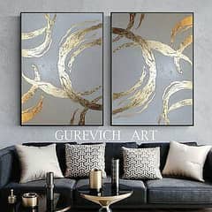 Modern Wall hanging Handmade Art