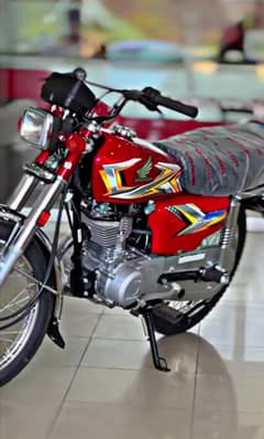 Honda CG 125 Red Colour brand new