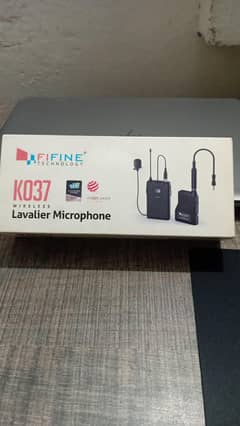 Fifine K037 lavalier wireless microphone
