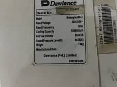 Non inverter dowellance AC