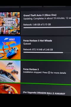 Xbox one fat model 500gb with games
