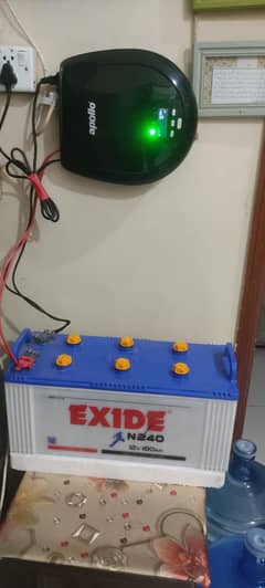 Apollo UPS and Exide Battery For Sale