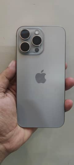 iphone 15 pro max  with box and cable