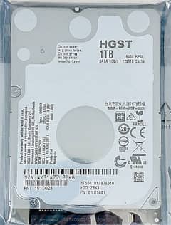HGST  1 TB HDD  (Urgent sale)