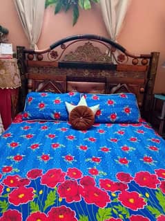 iron heavy weight furniture with mattress in lalukhet 03112332537