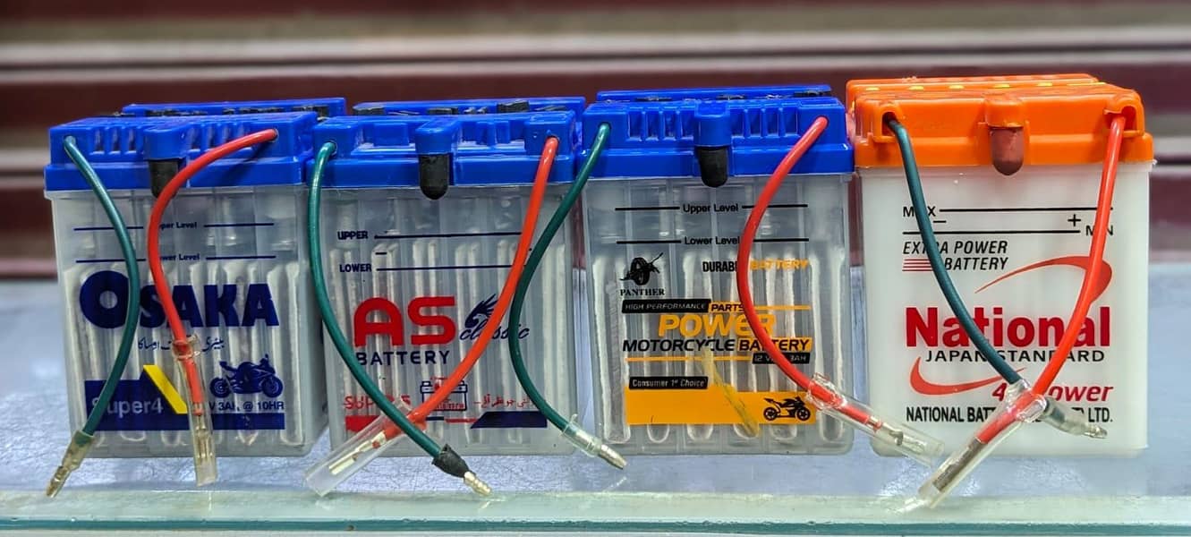 Motorcycle Batteries GS CB YBR CG CD 9