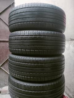 205/55R16 Japani Yokohama Brand 70% Condition 4 Tyres Set