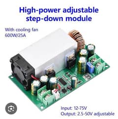 600w 25A Solar Buck Converter