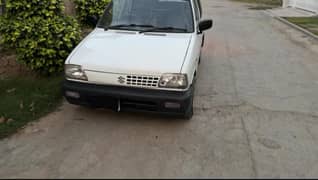 White Suzuki Mehran 1989 model in excellent condition