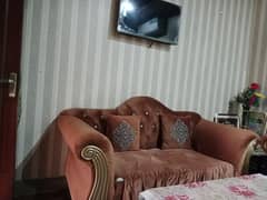 velvet sofa set