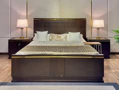 simple and decent king size double bed available 0312 0791309