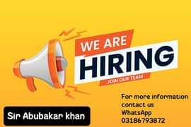 Online jobs for male female