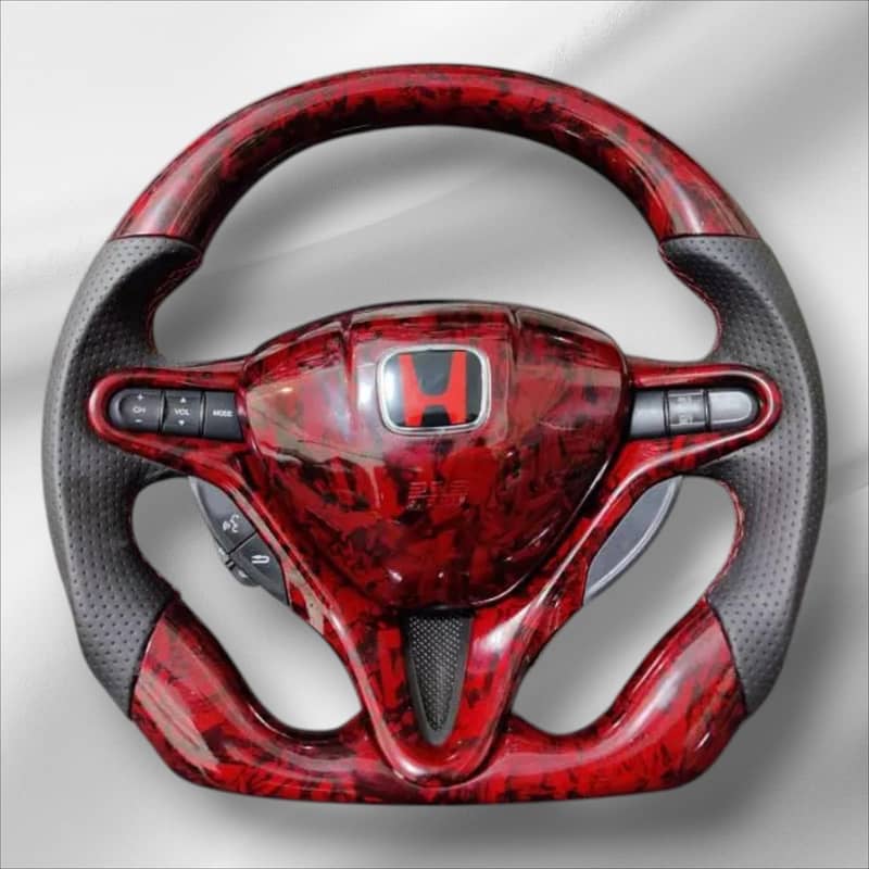 Honda Civic Reborn Carbon fiber steering 10