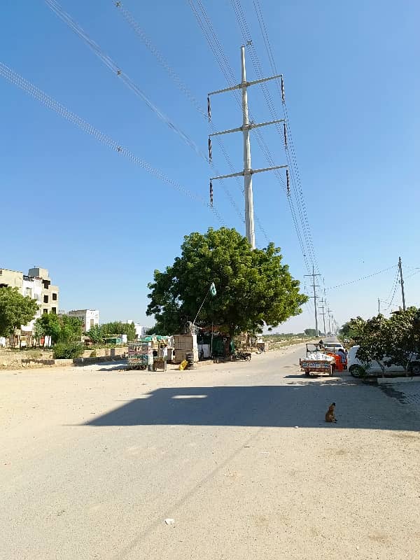 120 Sq Yard WEST OPEN box file in Block 2 Saadi Garden 6