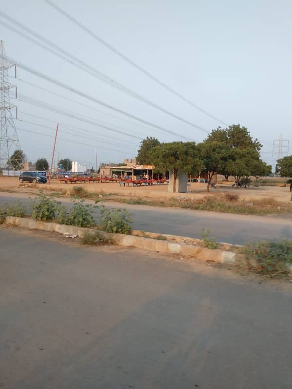 120 Sq Yard WEST OPEN box file in Block 2 Saadi Garden 8