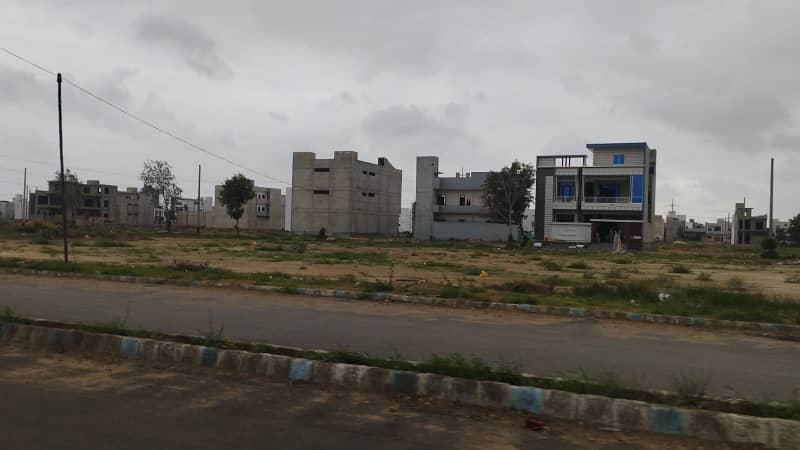 120 Sq Yard WEST OPEN box file in Block 2 Saadi Garden 10