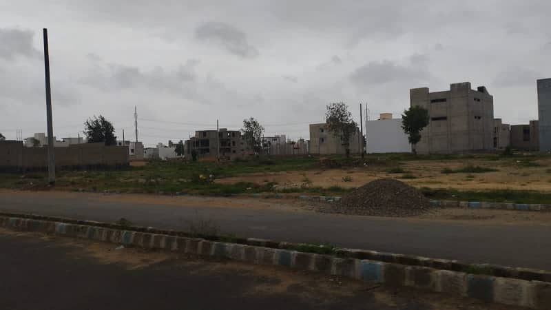120 Sq Yard WEST OPEN box file in Block 2 Saadi Garden 12