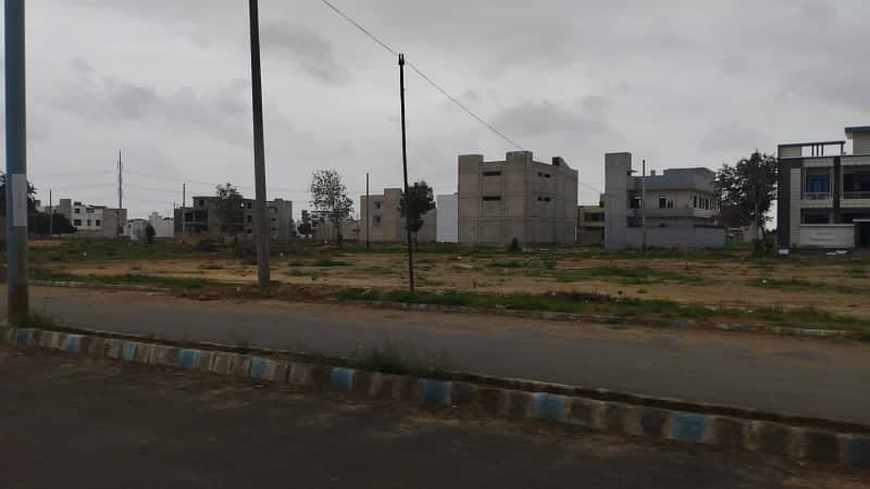 120 Sq Yard WEST OPEN box file in Block 2 Saadi Garden 13