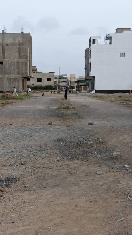 120 Sq Yard WEST OPEN box file in Block 2 Saadi Garden 16
