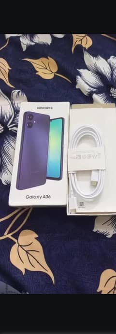 Samsung A06 White Brand New Condition 10/10 just 15 Day Us Only