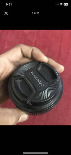 Yougnuo lens 2.0 nikon mount 35mm