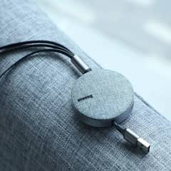 Baseus retactable Fabric 3in1 Flexible Fast3.5A Cable for All devices