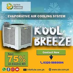 Evaporative Cooling System /Desert Cooler/Chill Heavy Ducts Coolers