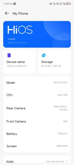 camon 20