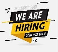 Jobs  available  for Male and Female in Lahor